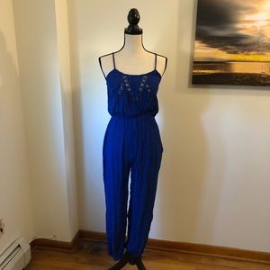 Blue Jumpsuit